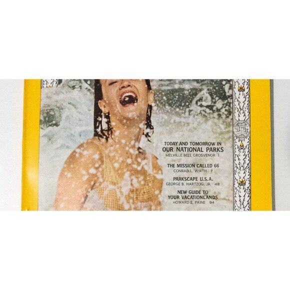 Vintage July 1966 National Geographic Vol. 130 No. 1 - Picture 3 of 8